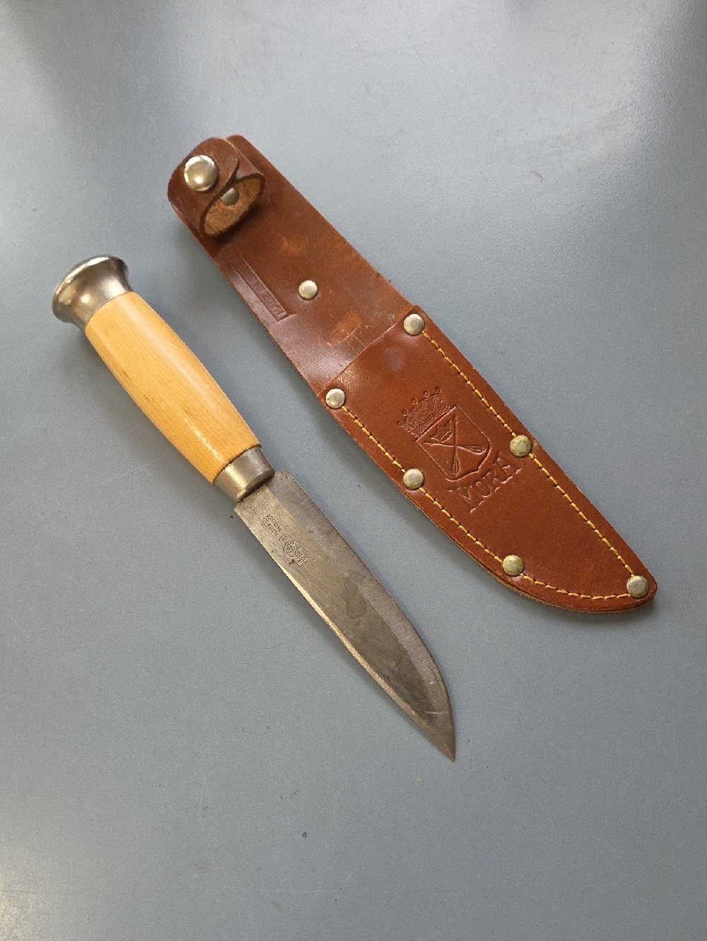 Vintage Mora Made In Sweden Hunting Knife